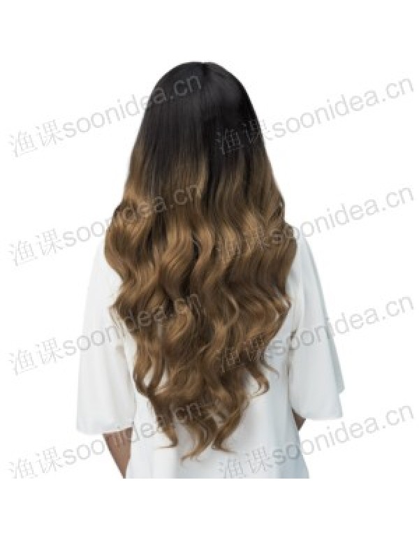 Bow Hair Extension Bowknot Brown Comb Clip Fashion...